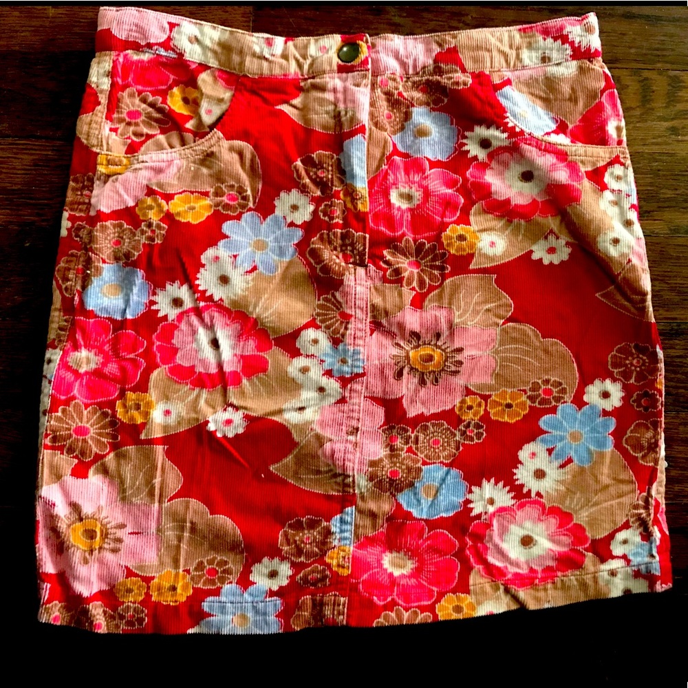 Girls mini cord 9/10 Room Seven skirt